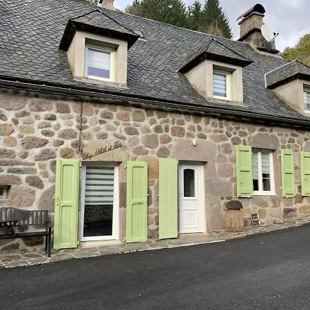 Maison De Charme Au Calme Avec Jardin, Wifi Et Parking - Fr-1-742-339 * Le Falgoux